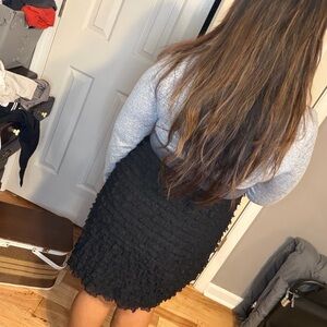 Cocomo Black Textured Maxi Dress